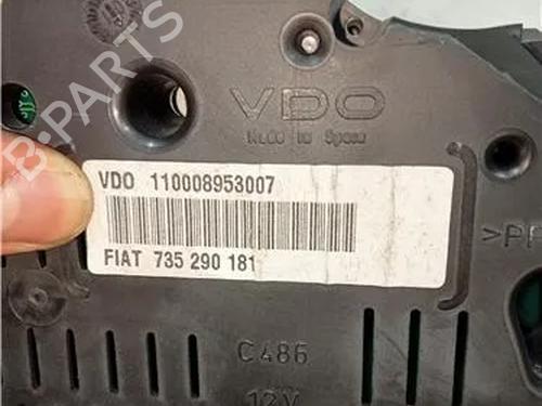 Instrument cluster ALFA ROMEO 147 (937_) 1.6 16V T.SPARK ECO (937.AXA1A, 937.BXA1A) | BP23930239C47 