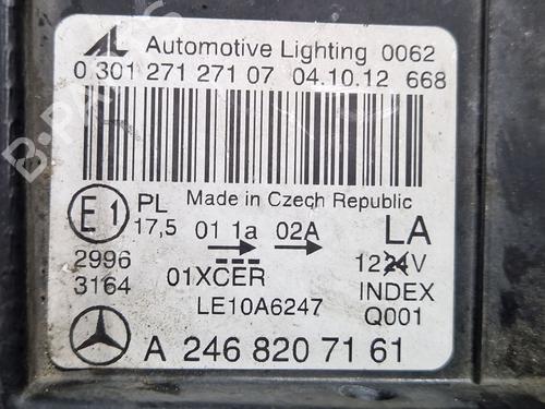 Left headlight MERCEDES-BENZ B-CLASS Sports Tourer (W246, W242) B 180 CDI (246.200) | BP30000838C28