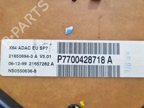 Instrument cluster RENAULT MEGANE I Coach (DA0/1_) 1.6 16V (DA0B, DA04, DA11) | BP30368781C47