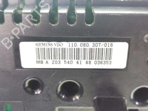 Instrument cluster MERCEDES-BENZ C-CLASS (W203) C 220 CDI (203.006, 203.008) | BP26210905C47 