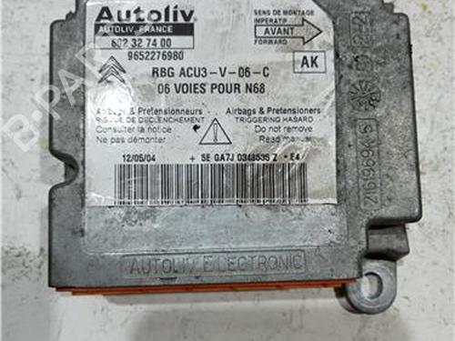 Used ECU airbags CITROËN C3 Picasso (SH_) 1.6 HDi (90 hp) 23906875