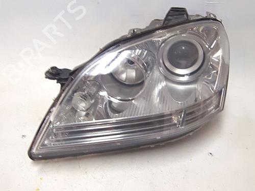 Used Left headlight MERCEDES-BENZ M-CLASS (W164) ML 320 CDI 4-matic (164.122) (224 hp) 25834992