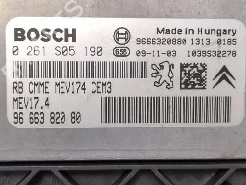 Electronic module PEUGEOT 207 CC (WD_) 1.6 16V | BP26210881M83 