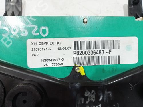 Instrument cluster RENAULT KANGOO (KC0/1_) 1.5 dCi | BP27319677C47 