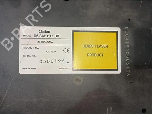 Radio PEUGEOT 607 (9D, 9U) 2.2 HDi | BP23907462E6 