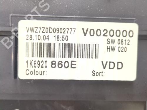 Instrument cluster VW GOLF V (1K1)  | BP27806399C47 