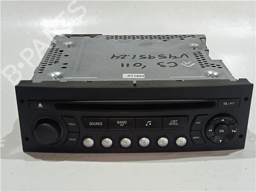 Radio CITROËN C3 II (SC_) 1.4 VTi 95 (95 hp) 23958154