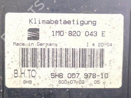 Climate control SEAT LEON (1M1) 1.9 TDI | BP34116631I5 - Image 4