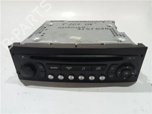 Radio PEUGEOT 207 (WA_, WC_) 1.4 HDi (68 hp) 23931312