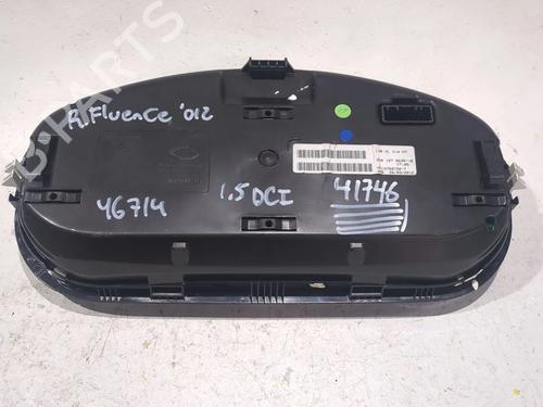Instrument cluster RENAULT FLUENCE (L3_) 1.5 dCi (L30D, L30L, L306, L33F, L33L, L33M, L33V, L33W) | BP24200207C47 