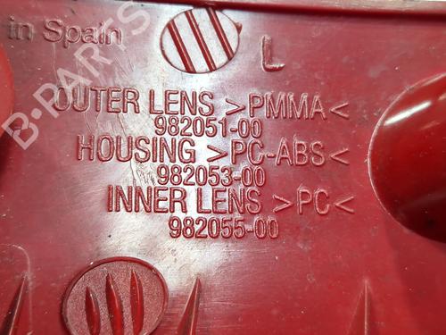 Left taillight SEAT LEON (1P1) 1.9 TDI | BP33169777C34  - Image 6