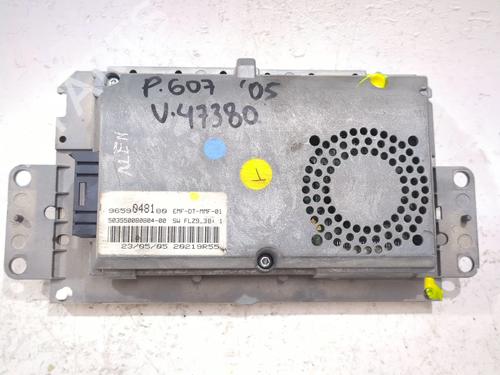 Display monitor PEUGEOT 607 (9D, 9U) 2.7 HDi 24V | BP28529888C48