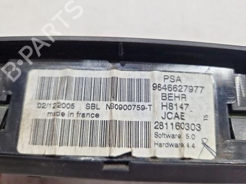 Commande Chauffage PEUGEOT 307 (3A/C) 1.6 HDi | BP29519864I5 