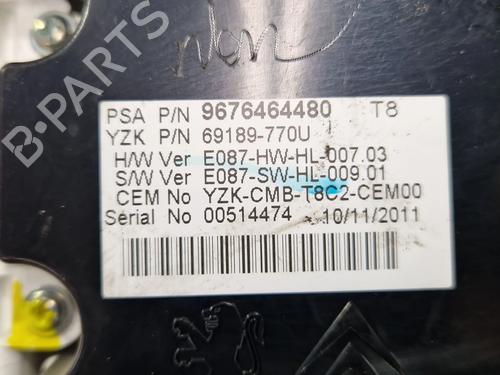 Instrument cluster PEUGEOT 5008 (0U_, 0E_) 2.0 HDi 150 / BlueHDi 150 | BP29698326C47