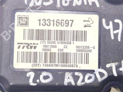 ABS pump OPEL INSIGNIA A (G09) 2.0 CDTI (68) | BP29700662M43 