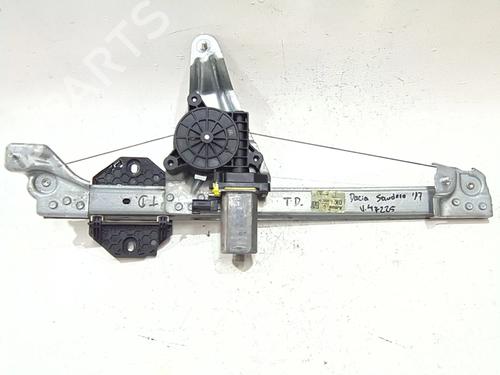 Used Rear right window mechanism DACIA SANDERO II 1.5 dCi 75 / Blue dCi 75 (B8JW, B8M4, B8AH, B8M7, B8M6) (75 hp) 28471572