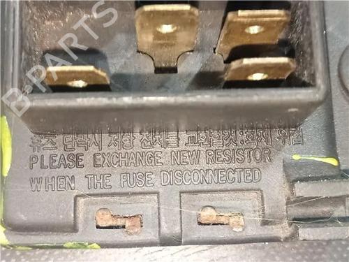 Heater resistor HYUNDAI PONY / EXCEL Saloon (X-2) 1.5 | BP25616722M108 