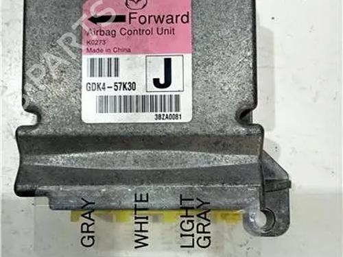 Kollisjonspute styreenhet MAZDA 6 Saloon (GH) 2.2 MZR-CD (GH10) (163 hp) 23932385