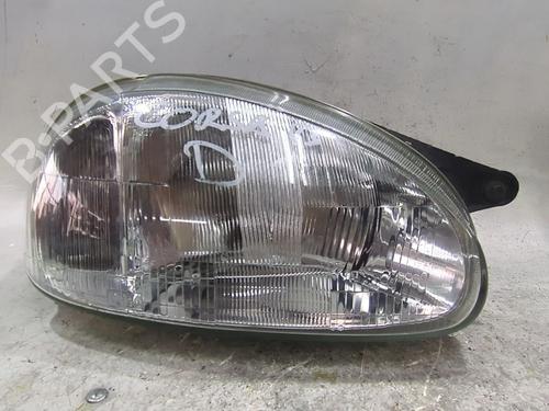 Used Right headlight OPEL CORSA B (S93) 1.7 D (F08, F68, M68) (60 hp) 29477805