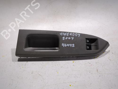 Used Left front window switch VW CADDY III Box Body/MPV (2KA, 2KH, 2CA, 2CH) 1.9 TDI 4motion (105 hp) 23926429