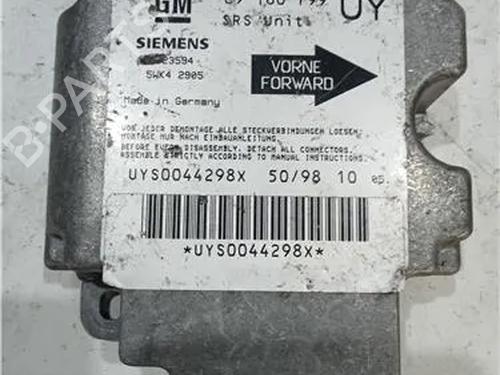 Airbag styreenhed OPEL ASTRA G Saloon (T98) 2.0 DI (F69) (82 hp) 23932068