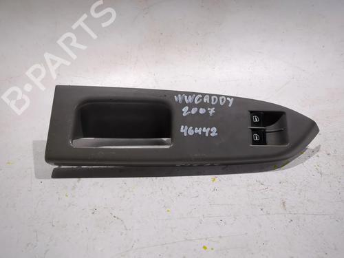 Used Left front window switch VW CADDY III Box Body/MPV (2KA, 2KH, 2CA, 2CH) 1.9 TDI 4motion (105 hp) 23926429
