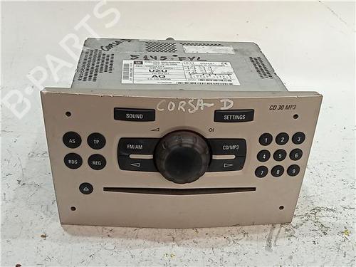 Used Radio OPEL CORSA D (S07) 1.3 CDTI (L08, L68) (75 hp) 23910075