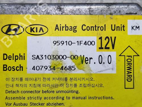 ECU airbags KIA SPORTAGE II (JE_, KM_) 2.0 CRDi | BP29876884M53