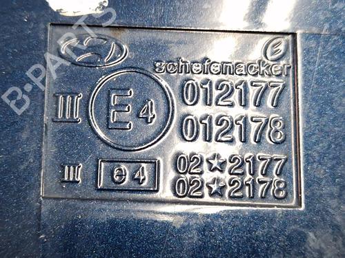 Retrovisor derecho HYUNDAI COUPE II (GK)  | BP30003124C27 