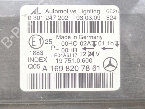 Right headlight MERCEDES-BENZ A-CLASS (W169) A 180 CDI (169.007, 169.307) | BP28691351C29 
