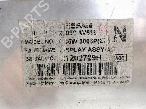 Display monitor NISSAN PRIMERA Hatchback (P12) 2.0 | BP31183126C48 