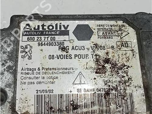ECU airbags PEUGEOT 206 Hatchback (2A/C) 1.4 HDi eco 70 | BP23914078M53 