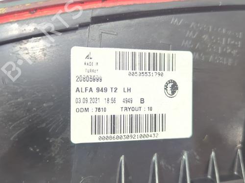 Left tailgate light ALFA ROMEO STELVIO (949_) 2.2 D Q4 (949.AXE2A) | BP39493303C79  - Image 6