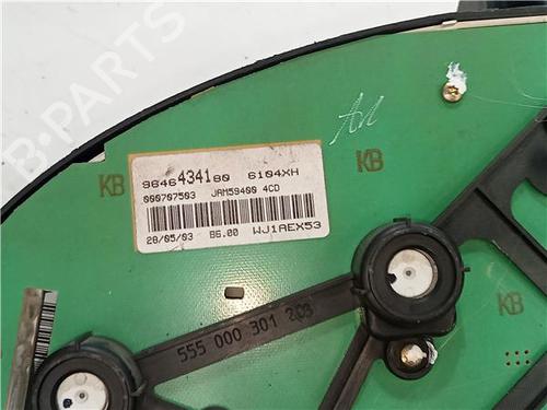 Instrument cluster PEUGEOT 206 Hatchback (2A/C) 1.4 HDi eco 70 | BP23911773C47 