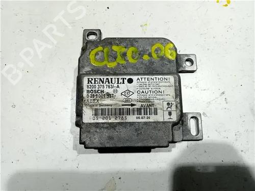 Kollisjonspute styreenhet RENAULT CLIO III Grandtour (KR0/1_) 1.2 16V (KR0P) (101 hp) 23930979
