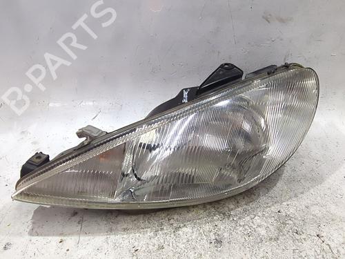 Used Left headlight Left headlight PEUGEOT 206 Hatchback (2A/C) 1.9 D (69 hp) 33931204 33931204