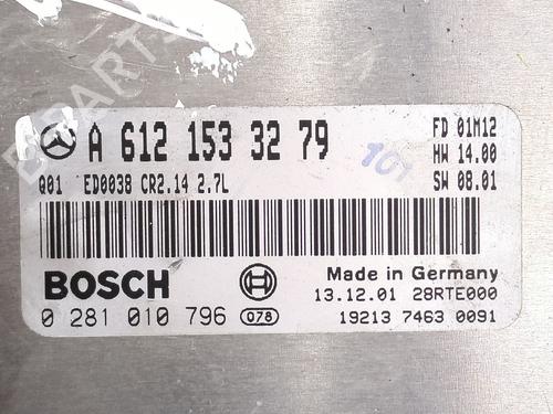 Electronic module MERCEDES-BENZ M-CLASS (W163) ML 270 CDI (163.113) | BP23902801M83 