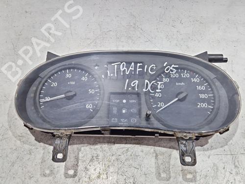 Used Instrument cluster RENAULT TRAFIC II Van (FL) 1.9 dCi 100 (FL0C, FL0K, FL0B) (101 hp) 30368823