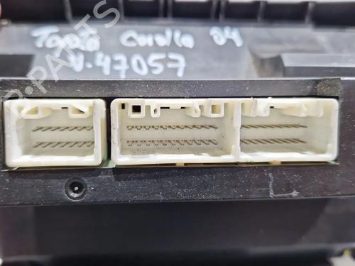 Climate control TOYOTA COROLLA (_E12_) 2.0 D-4D (CDE120_, CDE120R) | BP29698317I5 