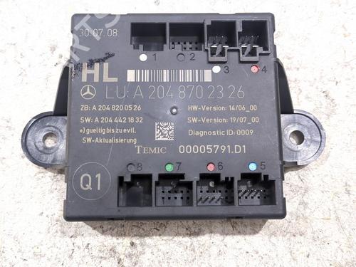 Used Electronic module MERCEDES-BENZ C-CLASS (W204) [2007-2015]  30526249
