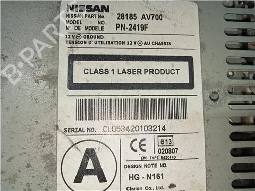 Radio NISSAN PRIMERA Hatchback (P11) 1.8 16V | BP23907378E6 