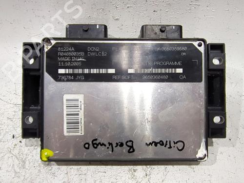 Used Electronic module CITROËN BERLINGO / BERLINGO FIRST MPV (MF_, GJK_, GFK_) 1.9 D (MFWJZ) (70 hp) 28530834