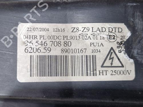 Right headlight PEUGEOT 607 (9D, 9U) 3.0 V6 24V | BP29913797C29 