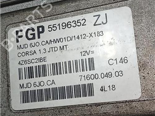Electronic module OPEL CORSA C (X01) 1.2 (F08, F68) | BP23915261M83 