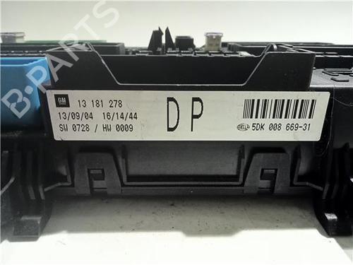 Comfort control module OPEL ASTRA H (A04) 1.6 (L48) | BP23927132M56 