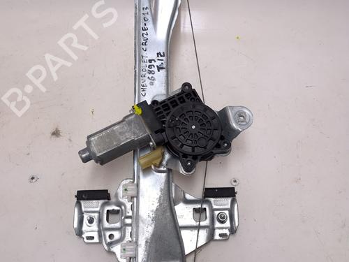 Used Rear left window mechanism CHEVROLET CRUZE (J300) 2.0 CDI (163 hp) 25017435