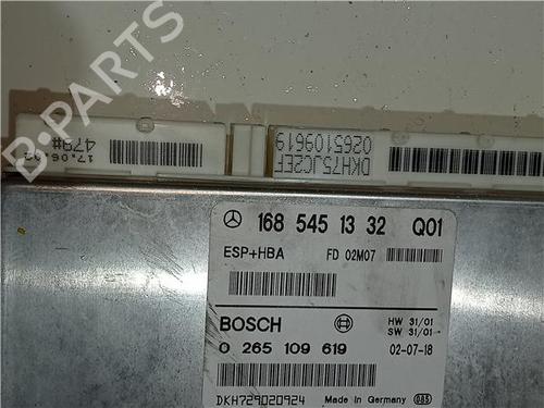 Control unit MERCEDES-BENZ A-CLASS (W168) A 170 CDI (168.009, 168.109) | BP23921969M11 