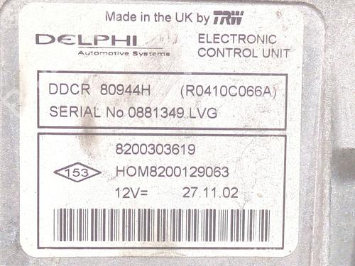 Elektronisk modul RENAULT CLIO II (BB_, CB_) 1.5 dCi (B/CB07) | BP29393997M83 