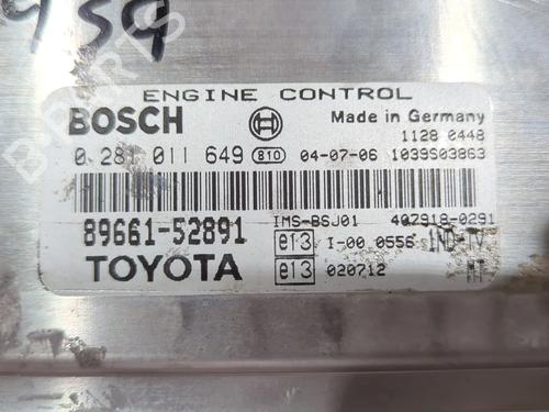 Elektronisk modul TOYOTA YARIS VERSO (_P2_) 1.4 D-4D (NLP20_, NLP22_) | BP26672470M83 
