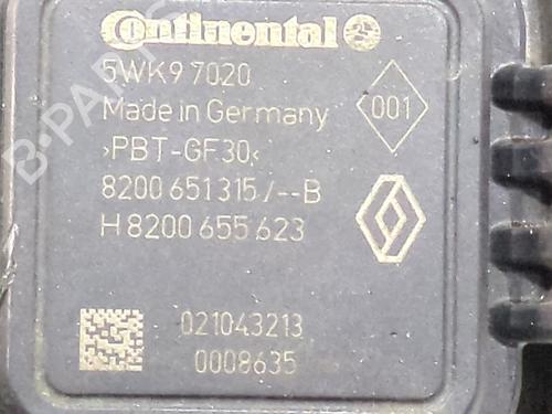 Mass air flow sensor RENAULT KANGOO BE BOP (KW0/1_) 1.5 dCi 75 | BP33654622M95 - Image 4